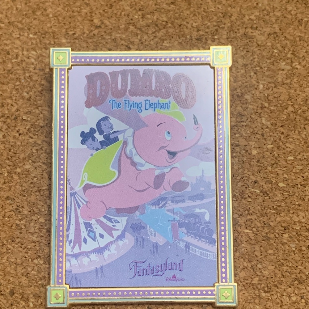 Dumbo in Fantasyland Pin